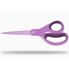 紫色美工剪刀