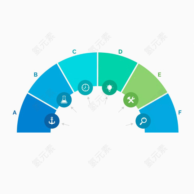 工作指标PPT素材