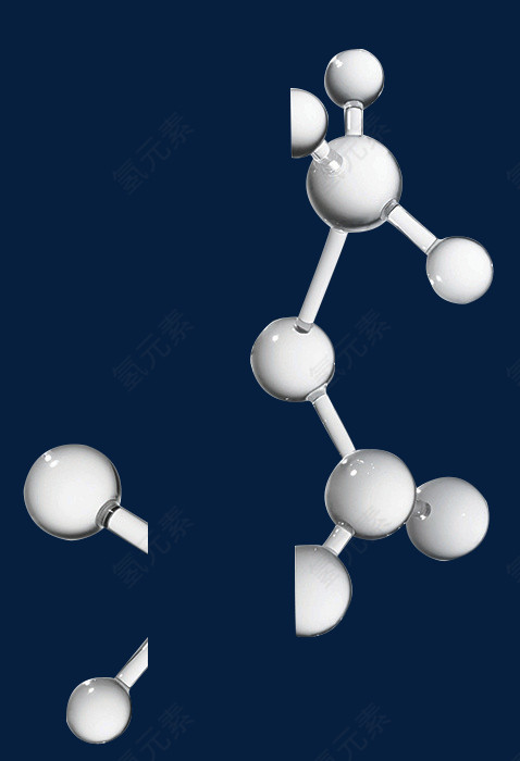 气泡分子结构