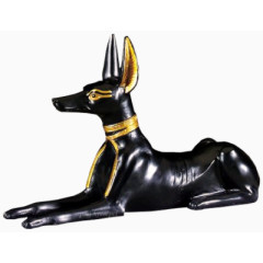 埃及狗雕塑