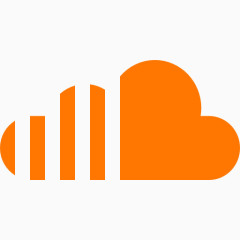 扁平化 logo soundcloud