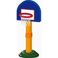 篮球板子装饰矢量