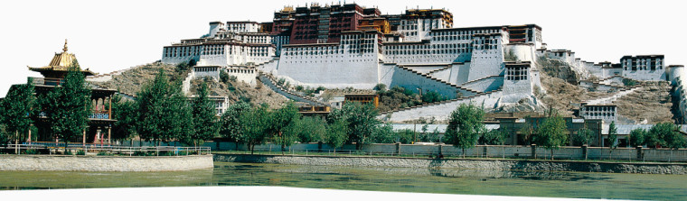 旅行西藏布达拉宫装饰图片