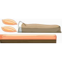 床上的被子和枕头