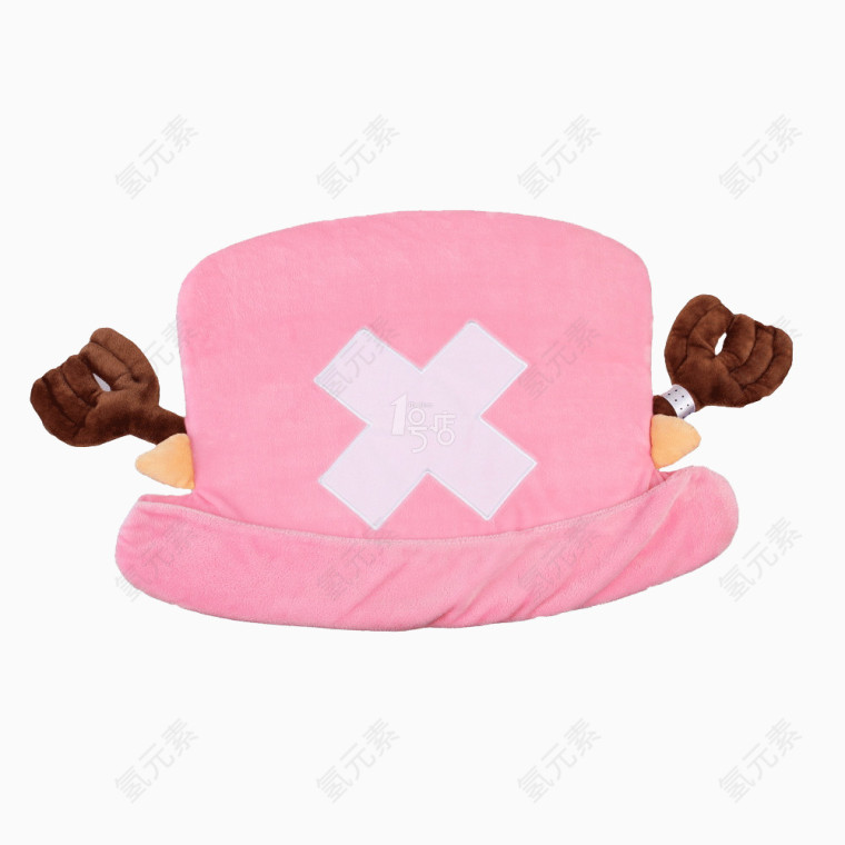 可爱粉色儿童帽