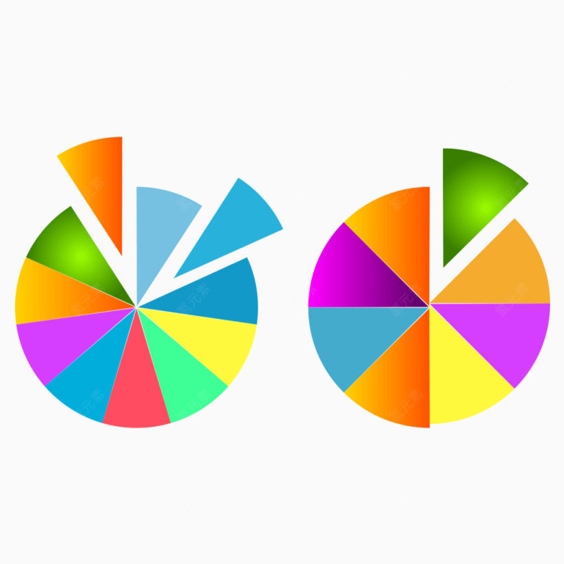 饼状图素材下载