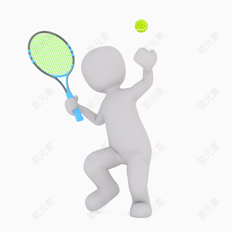 打网球的人