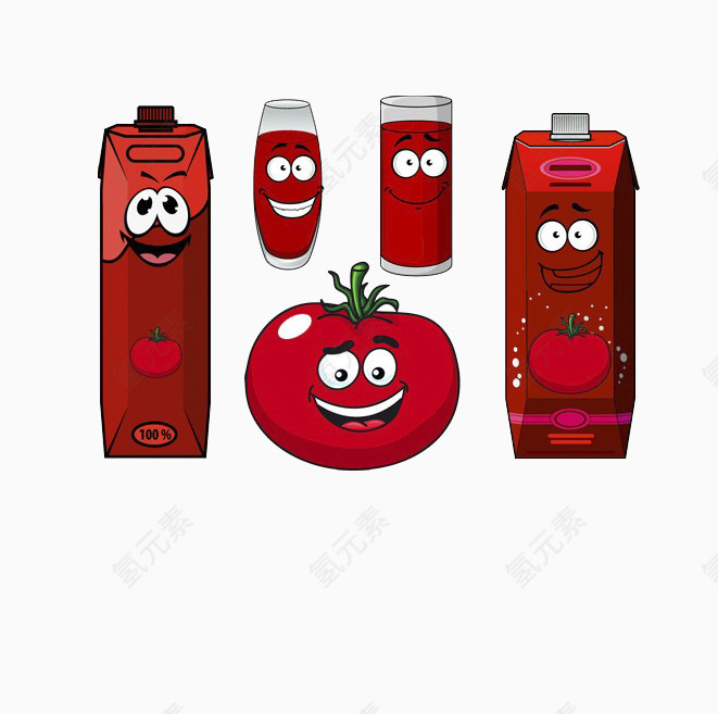 番茄的各种形态