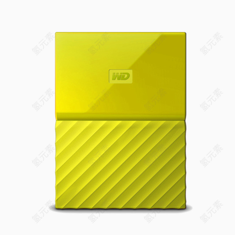 WD黄色移动硬盘