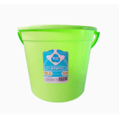 绿色塑料水桶