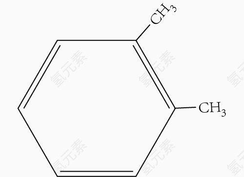 邻二甲苯结构简式