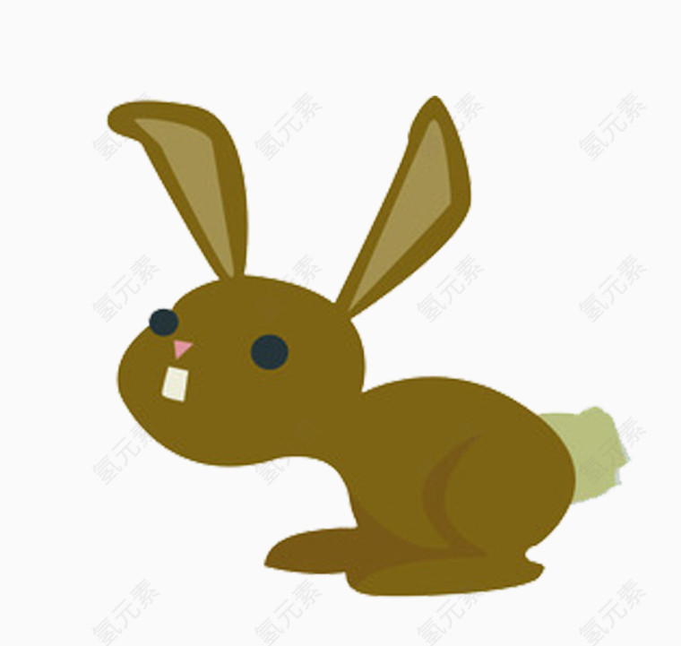 兔子卡通动物免抠图