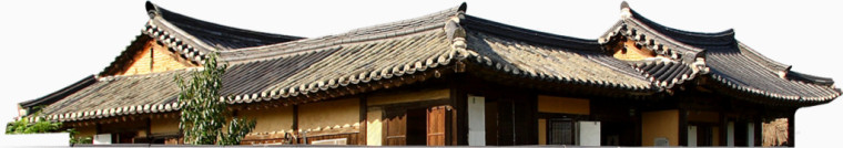 江南地区的古代复古的屋檐