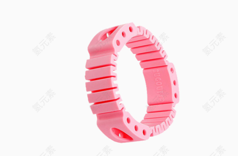 粉色儿童防蚊手环