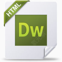 HTML文件类型图标下载