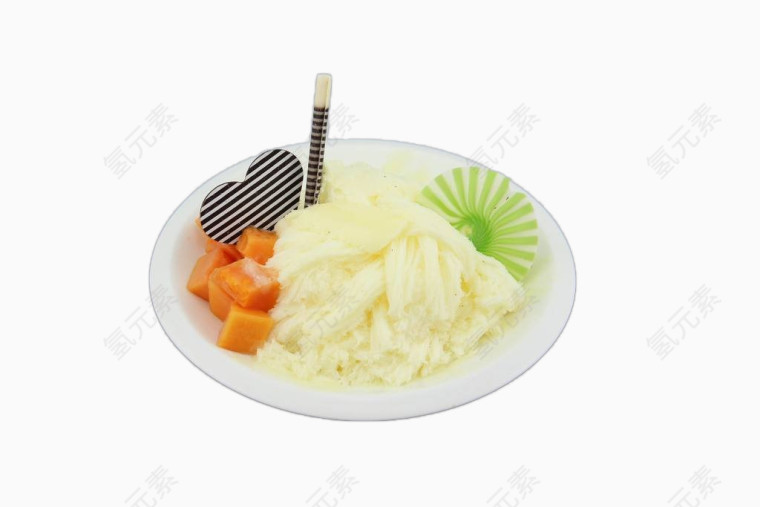 台式甜品酸奶绵绵冰