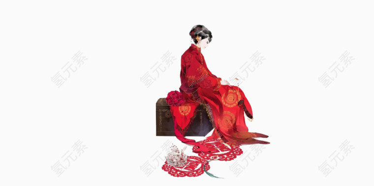 中国古代新娘