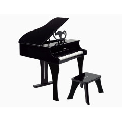 德国Hape30键黑色钢琴E0320创意益智音律