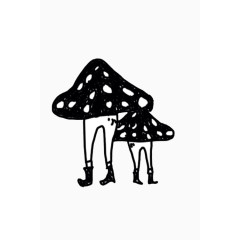 蘑菇爸爸和蘑菇儿子
