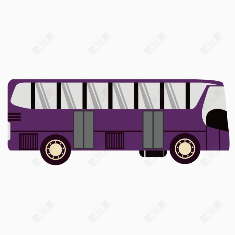 紫色巴士