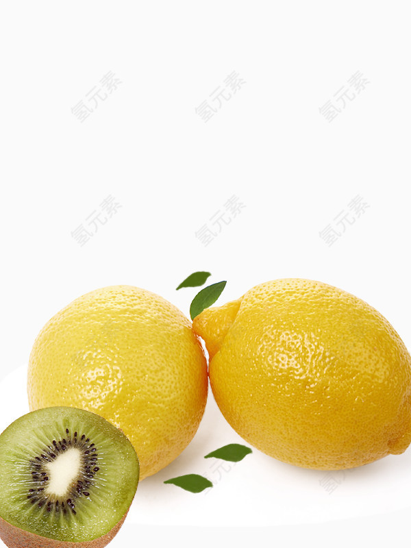 黄色水果柠檬
