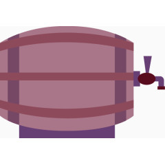 酒桶png矢量素材