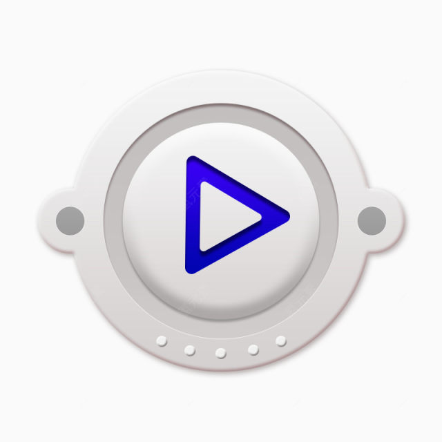 矢量音乐播放按钮icon图标下载