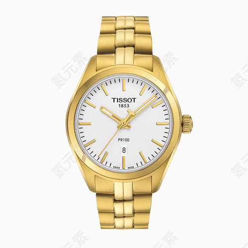 天梭PR100系列石英女士手表