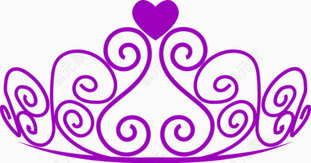 紫色的皇冠