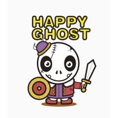 happy ghost