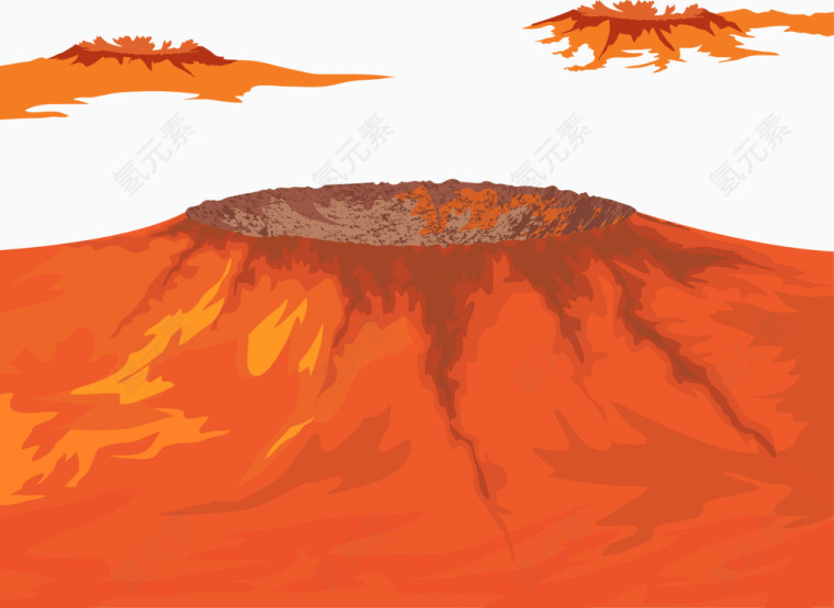 矢量火山