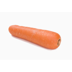 一根新鲜的胡萝卜
