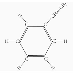 笨乙烯的分子结构式