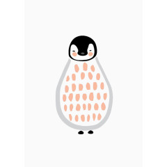 红色斑点企鹅