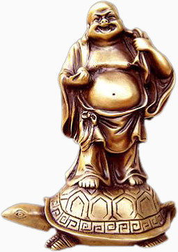青铜弥勒佛铜像