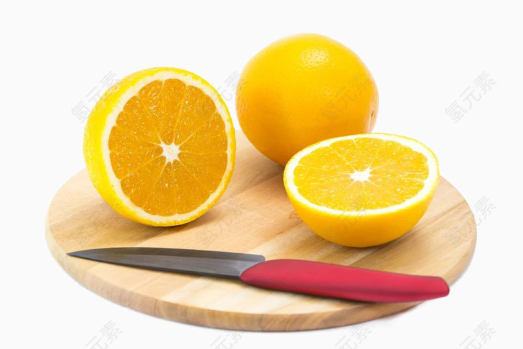 切橙汁