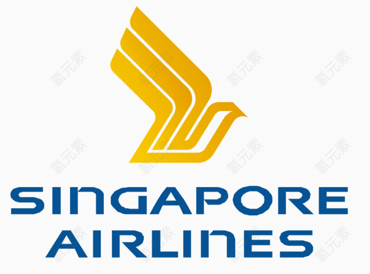 新加坡航空（新航）矢量标志