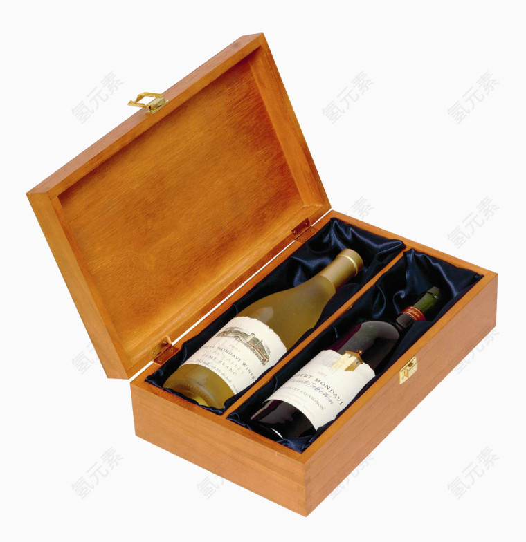 木盒装葡萄酒