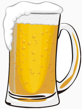 啤酒矢量图