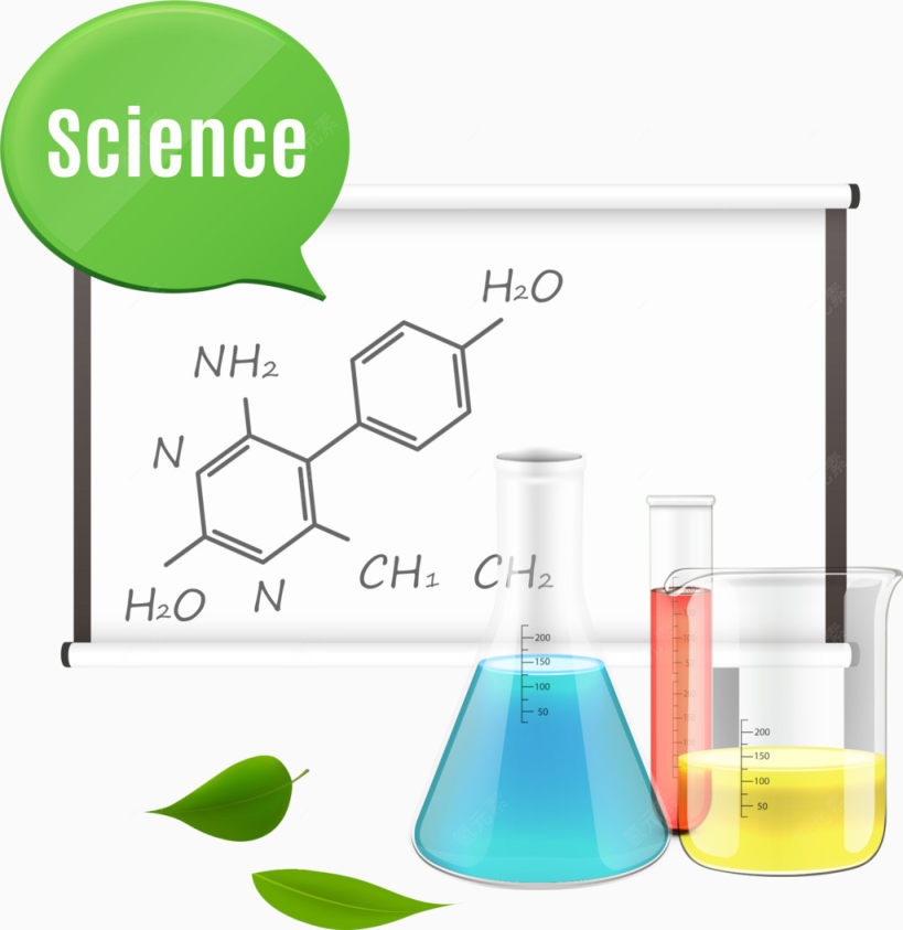 矢量展示板与化学品下载