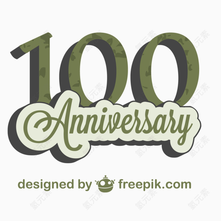 100周年纪念日标签
