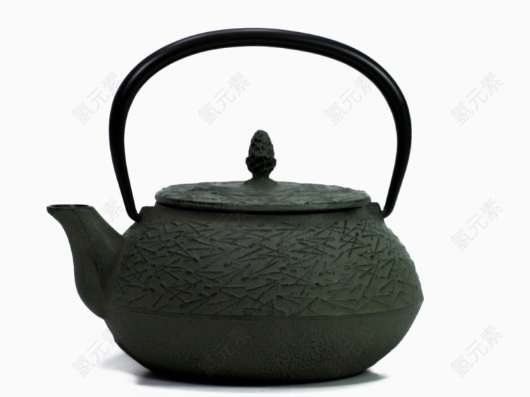 黑色茶壶