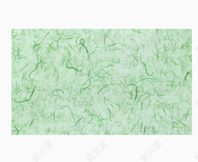 古旧宣纸底纹绿色纤维水草感