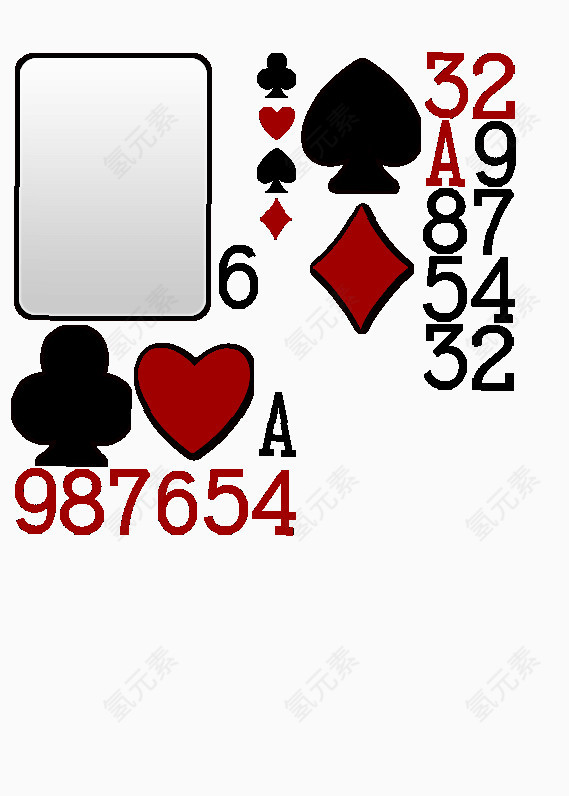 扑克牌游戏UI