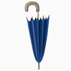 雨伞蓝色