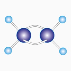 乙烯分子结构式