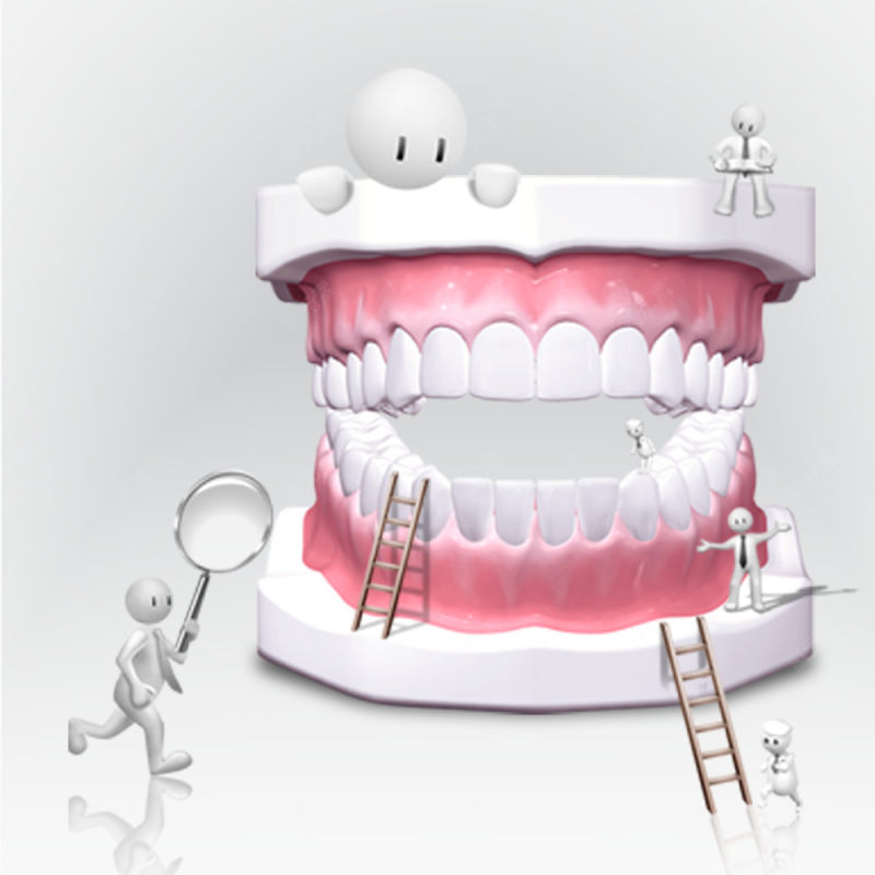 牙齿护理免抠素材下载