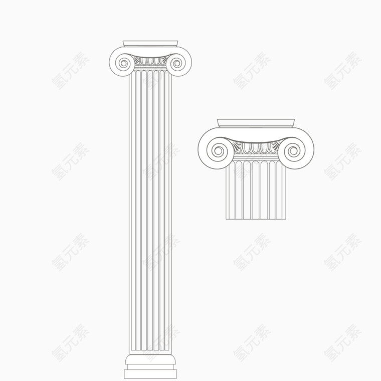 罗马柱子