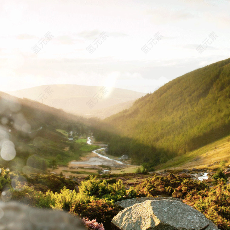 阳光温暖风景淘宝直通车背景