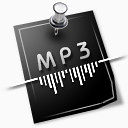 MP3声音文件桌面图标下载